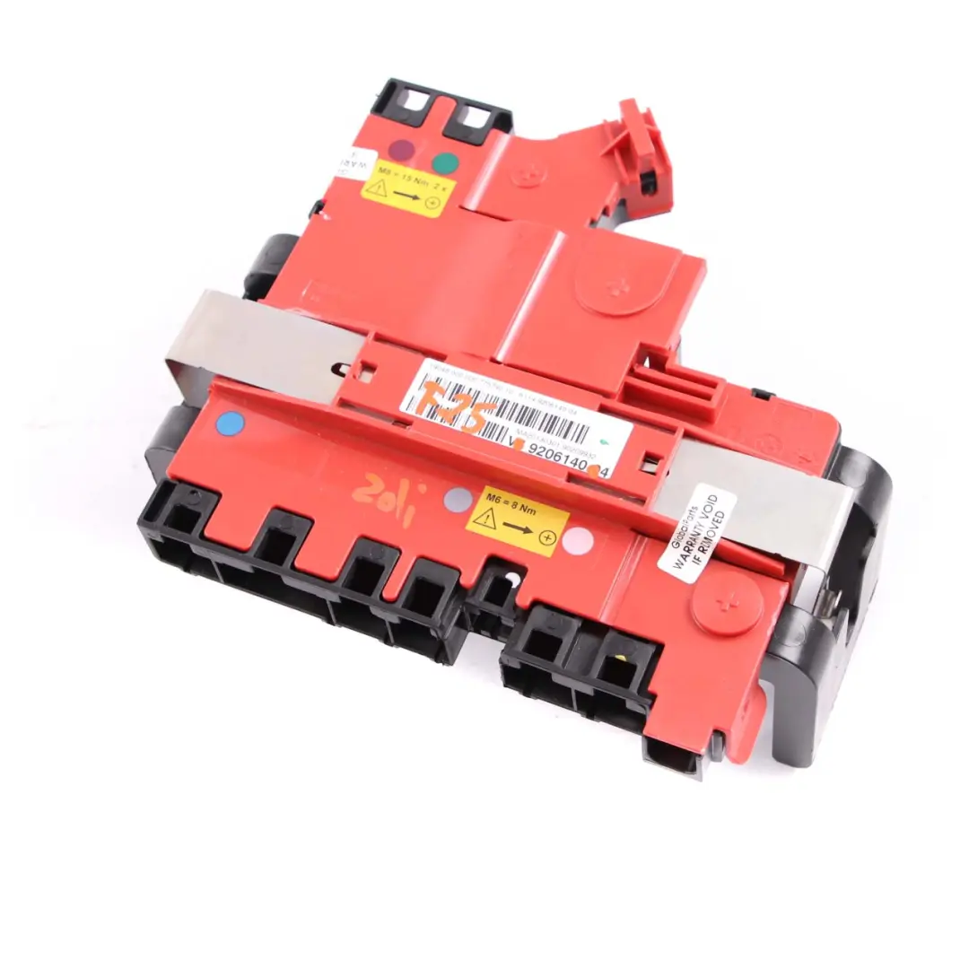 Caja Distribución BMW X3 F25 Batería Alimentación Trasera Rojo Control 9206140 para B con número de pieza 9343259 B Caja Distribución BMW X3 F25 Batería Alimentación Trasera Rojo Control 9206140 - SKU 9343259 - Número de pieza 9343259