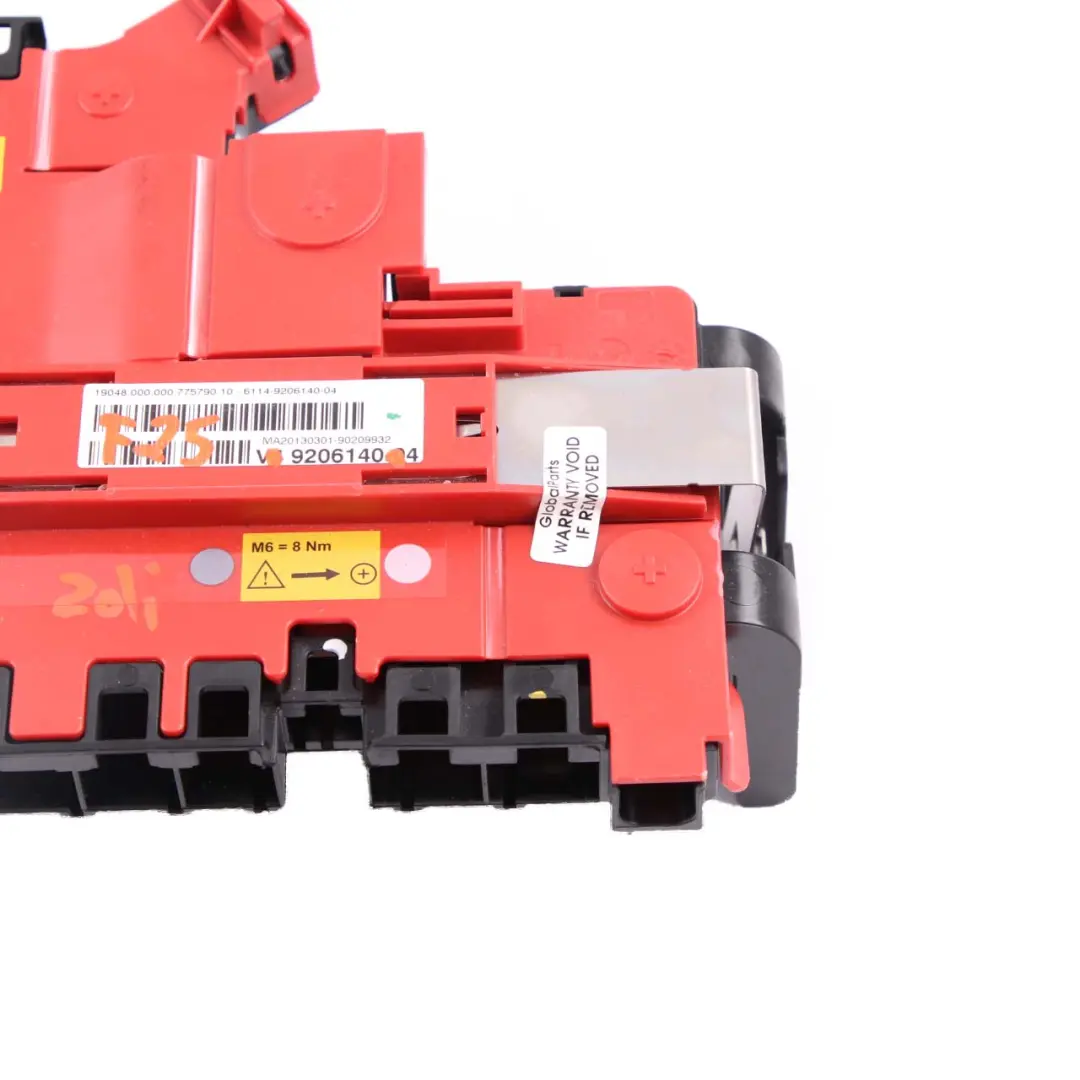  B+ Distribution Box BMW X3 F25 Battery Power Red Rear Control Unit 9206140 - SKU 9343259 - Part number 9343259