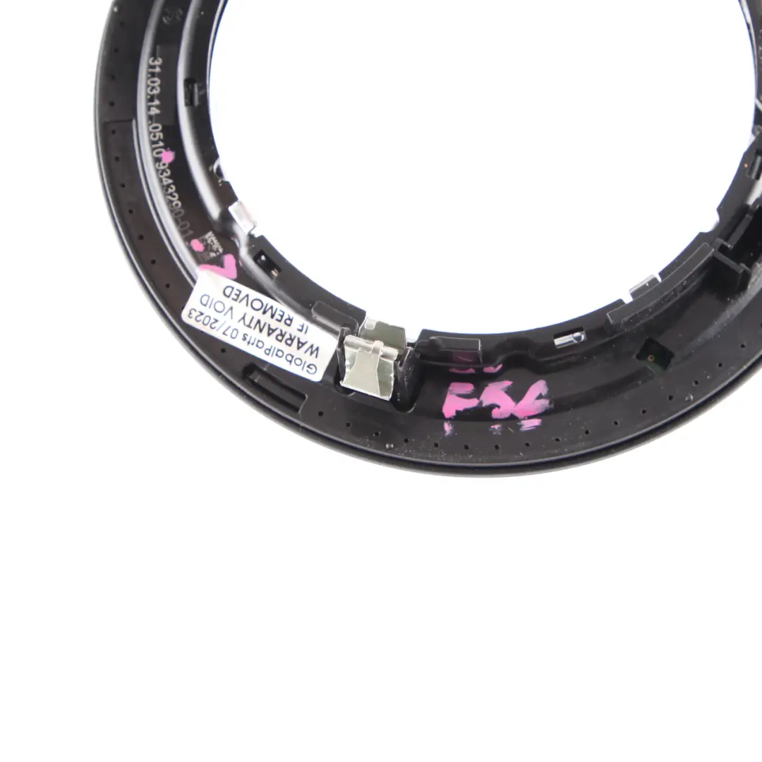 Selettore Di Marcia Copertura Anello Rotante Interruttore per Mini F55 F56 con numero di parte 9343290 Mini F55 F56 Selettore Di Marcia Copertura Anello Rotante Interruttore - SKU 9343290-2 - Numero di parte 9343290