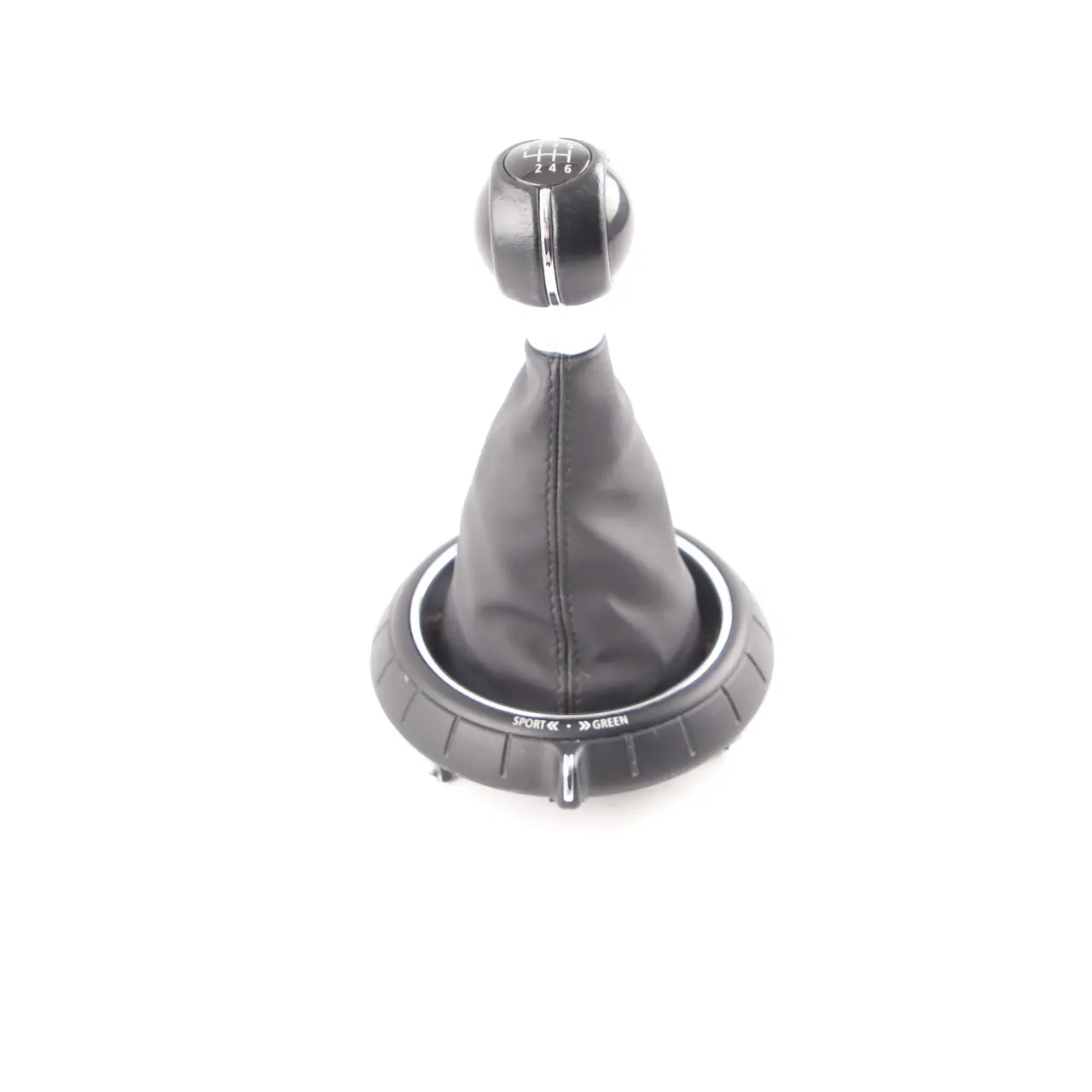 Mini Cooper F55 F56 Schaltknauf Hebel Griff 6-Gang Leder Drehring 9343290