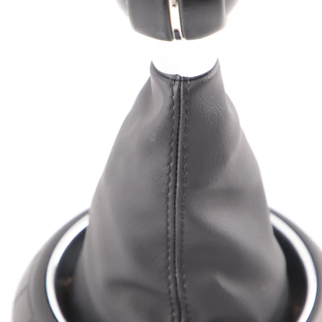 Pomo Palanca 6 Velocidades Cuero Anillo Giratorio para Mini Cooper F55 F56 con número de pieza 7641999 Mini Cooper F55 F56 Pomo Palanca 6 Velocidades Cuero Anillo Giratorio - SKU 9343290 - Número de pieza 7641999