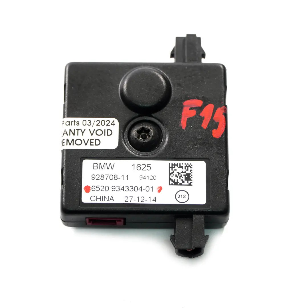 Antena Antena Diversity Trap Circuito Módulo Control para BMW X5 F15 X4 F26 con número de pieza 9343304 BMW X5 F15 X4 F26 Antena Antena Diversity Trap Circuito Módulo Control - SKU 9343304 - Número de pieza 9343304