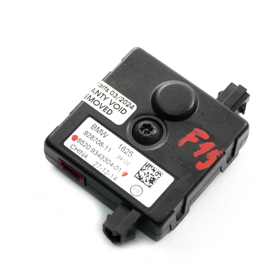 Antenne Diversity Falle Schaltung Steuermodul für BMW X5 F15 X4 F26 mit Teilenummer 9343304 BMW X5 F15 X4 F26 Antenne Diversity Falle Schaltung Steuermodul - SKU 9343304 - Teilenummer 9343304