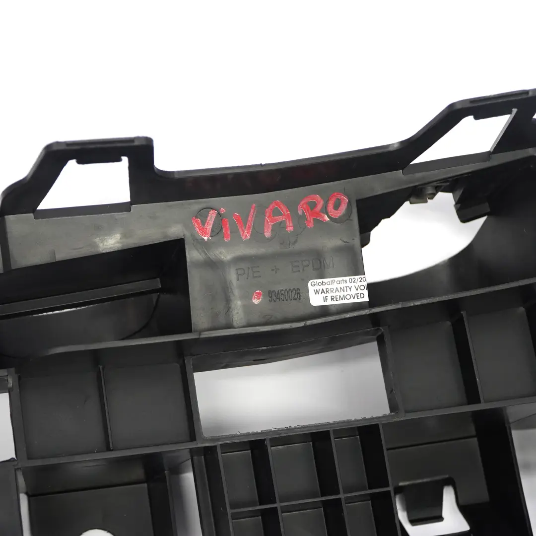 Renault Trafic III Vivaro B Front Bumper Support Carrier Cross Member - SKU 93450026 - Part number 93450026
