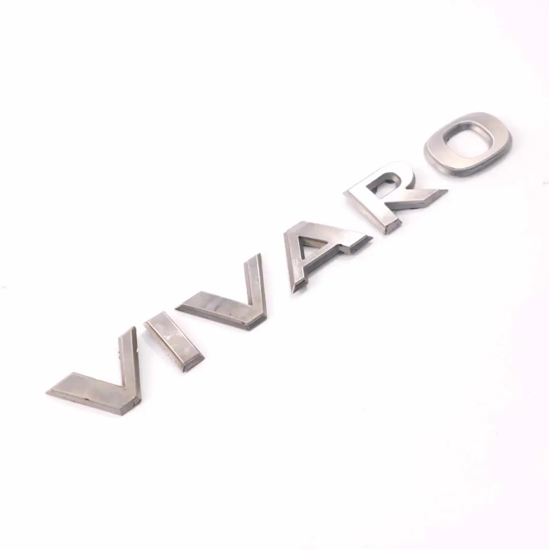 Opel Vivaro Trunk Lettering Emblema Puerta Trasera Adherido - SKU 93451375 - Número de pieza 93451375