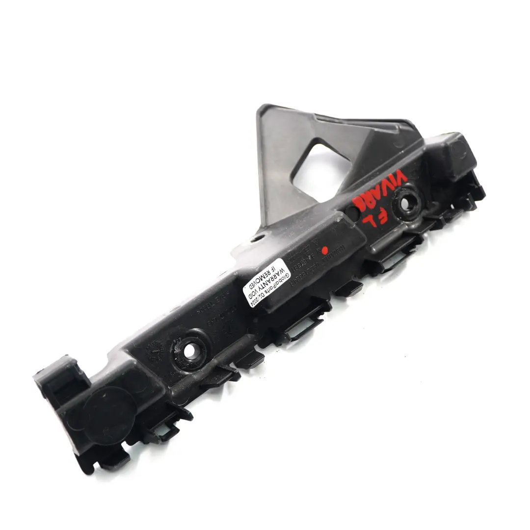 Opel Vivaro B Renault Trafic 3 Support de pare-chocs avant gauche - SKU 93451391 - Numéro de pièce 93451391