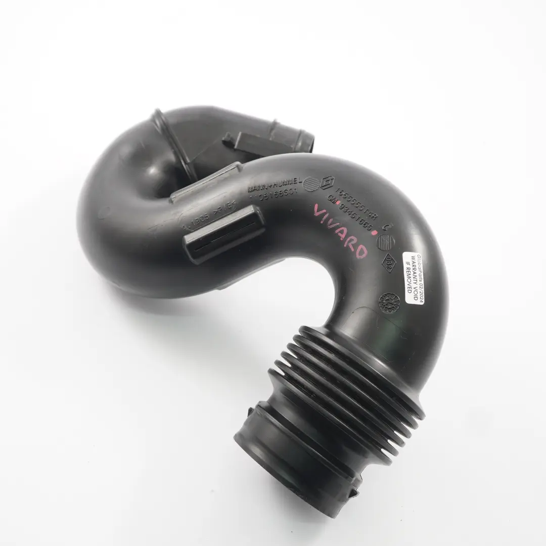 Opel; Vivaro B presa d'aria Box Silenziatore Tubo d'aria filtrata per con numero di parte 93451665 Opel; Vivaro B presa d'aria Box Silenziatore Tubo d'aria filtrata - SKU 93451665 - Numero di parte 93451665