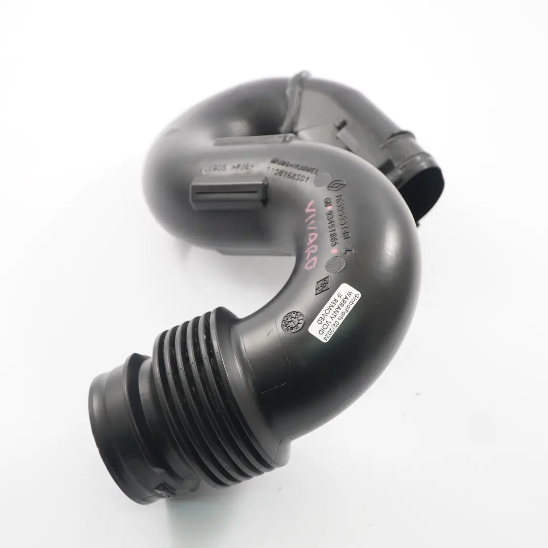 Caja de Admisión Silenciador Filtrado Manguera Tubo para Opel Vivaro B con número de pieza 93451665 Opel Vivaro B Caja de Admisión Silenciador Filtrado Manguera Tubo - SKU 93451665 - Número de pieza 93451665