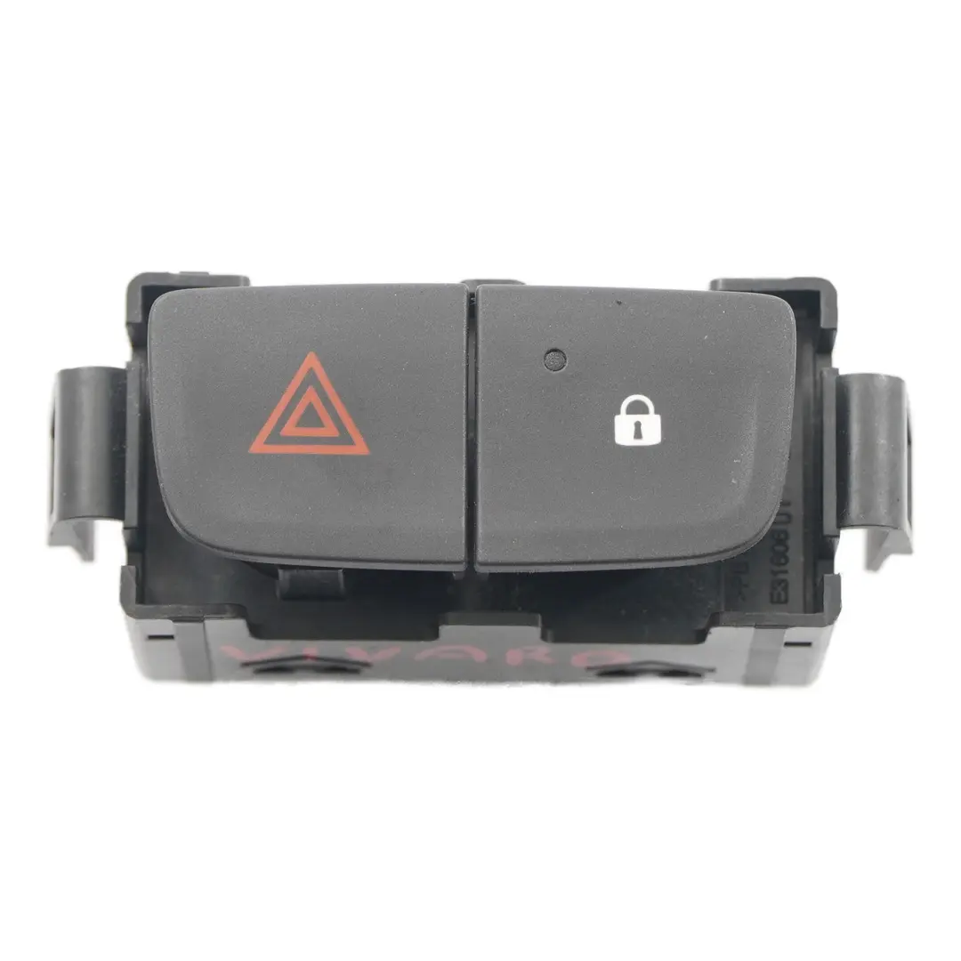 Hazard Warning Light Switch Button to Renault Trafic 3 Vauxhall Vivaro B with Part number 93452316 Renault Trafic 3 Vauxhall Vivaro B Hazard Warning Light Switch Button - SKU 93452316 - Part number 93452316