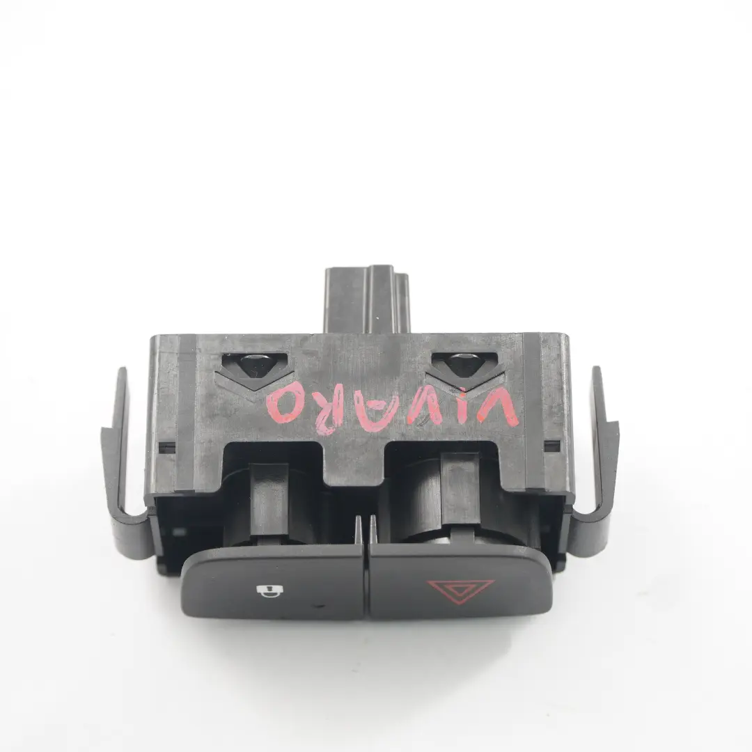 Interruptor luz de emergencia Botón para Renault Trafic 3 Opel Vivaro B con número de pieza 93452316 Renault Trafic 3 Opel Vivaro B Interruptor luz de emergencia Botón - SKU 93452316 - Número de pieza 93452316