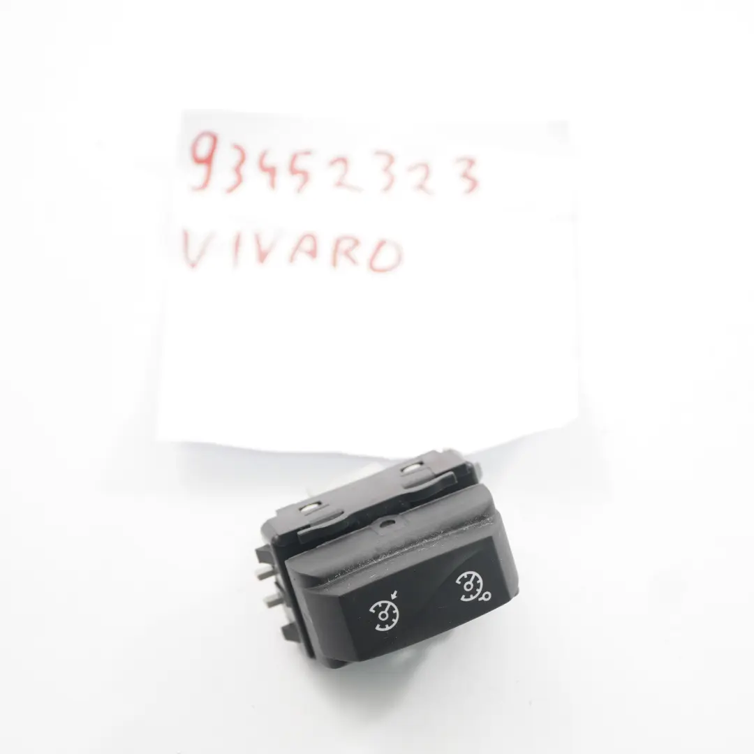 Bouton commande de régulateur de vitesse pour Renault Trafic 3 Opel Vivaro B à propos du numéro de pièce 93452323 Renault Trafic 3 Opel Vivaro B Bouton commande de régulateur de vitesse - SKU 93452323 - Numéro de pièce 93452323
