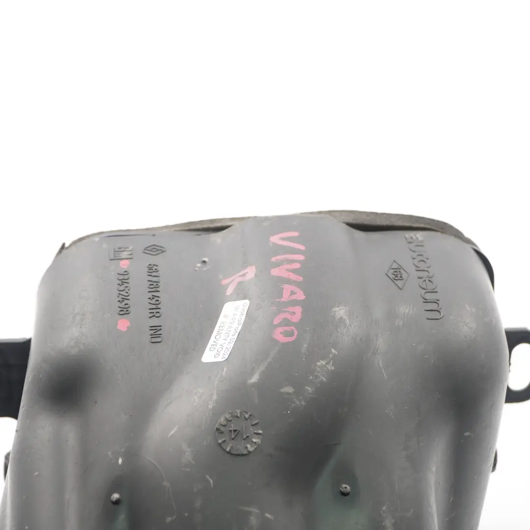 Conduit d'air Opel Vivaro B Trafic Soufflerie chauffage Évent cabine droit pour à propos du numéro de pièce 93452498 Conduit d'air Opel Vivaro B Trafic Soufflerie chauffage Évent cabine droit - SKU 93452498 - Numéro de pièce 93452498