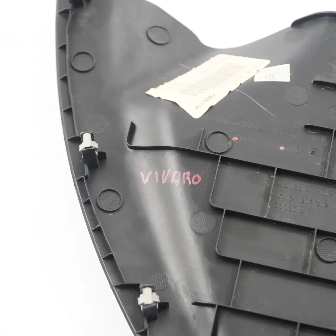 Dashboard Inside Cover Front Left N/S Trim Panel to Vauxhall Vivaro B with Part number 93452503 Vauxhall Vivaro B Dashboard Inside Cover Front Left N/S Trim Panel - SKU 93452503 - Part number 93452503