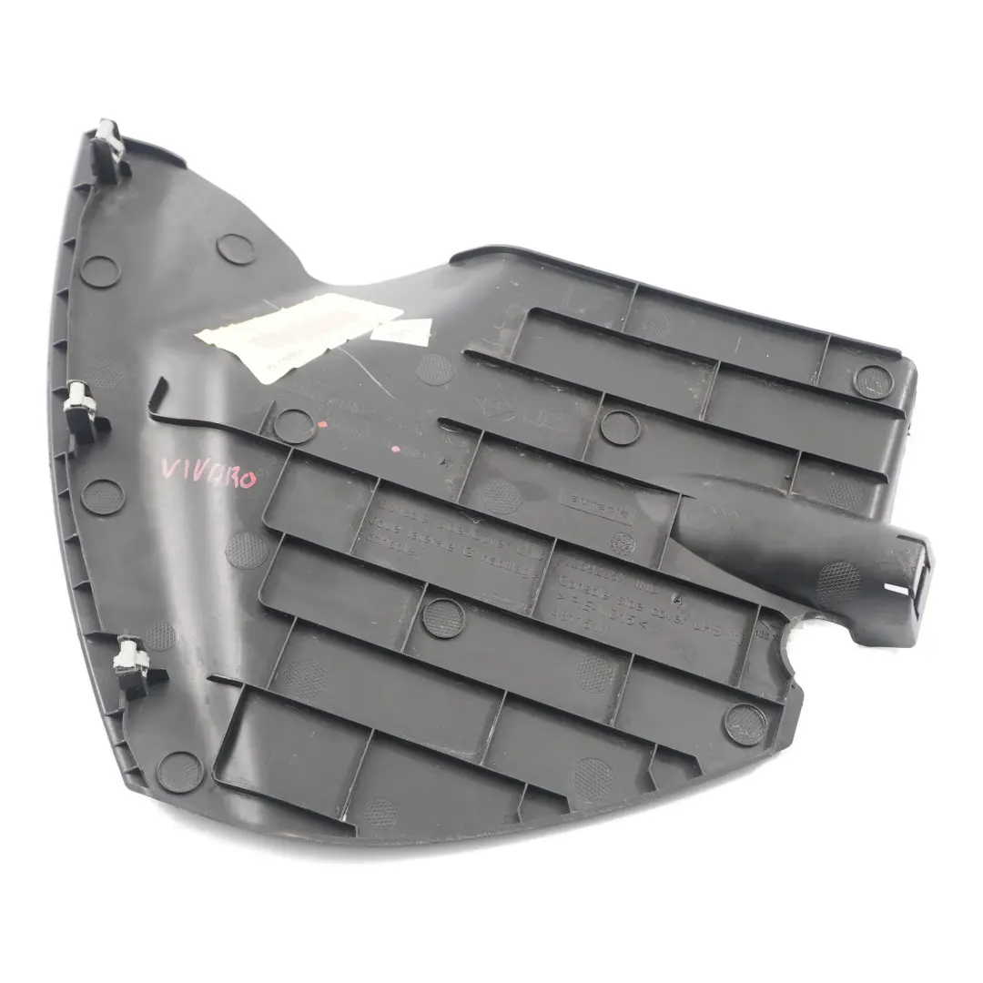 Salpicadero Interior Tapa Delantera Izquierda para Opel Vivaro B con número de pieza 93452503 Opel Vivaro B Salpicadero Interior Tapa Delantera Izquierda - SKU 93452503 - Número de pieza 93452503