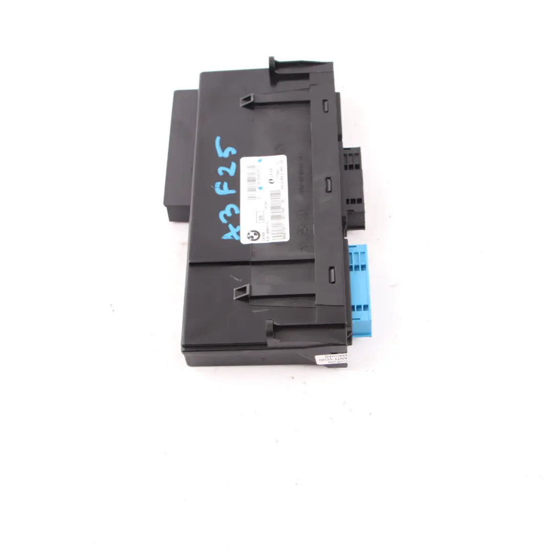 Boîte Jonction Module Commande Carrosserie ECU JBBFE III V8 pour BMW X3 F25 à propos du numéro de pièce 9345330 BMW X3 F25 Boîte Jonction Module Commande Carrosserie ECU JBBFE III V8 - SKU 9345330 - Numéro de pièce 9345330