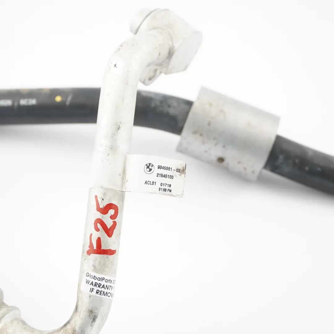Air Conditioning Pipe BMW X3 F25 X4 F26 B47 A/C Compressor Hose Line - SKU 9345361 - Part number 9345361