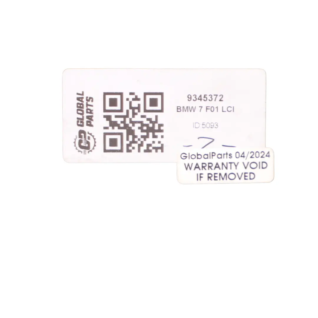  Light Control BMW F01 F02 F07 LCE Footwell Module Control Unit Headlight - SKU 9345372 - Part number 9345372