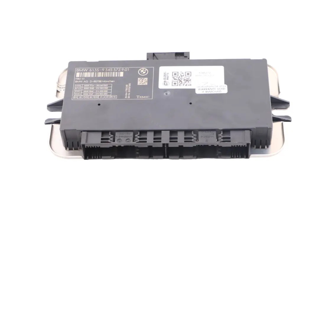  Light Control BMW F01 F02 F07 LCE Footwell Module Control Unit Headlight - SKU 9345372 - Part number 9345372