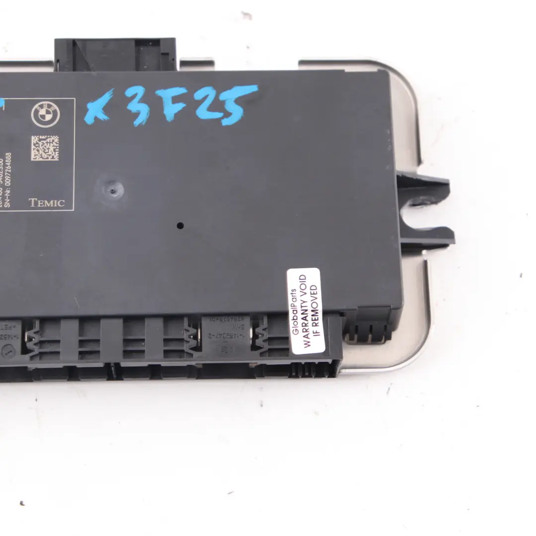 Light Module Control Footwell Lightning ECU Unit FRM3 to BMW X3 F25 with Part number 9345378 BMW X3 F25 Light Module Control Footwell Lightning ECU Unit FRM3 - SKU 9345378 - Part number 9345378