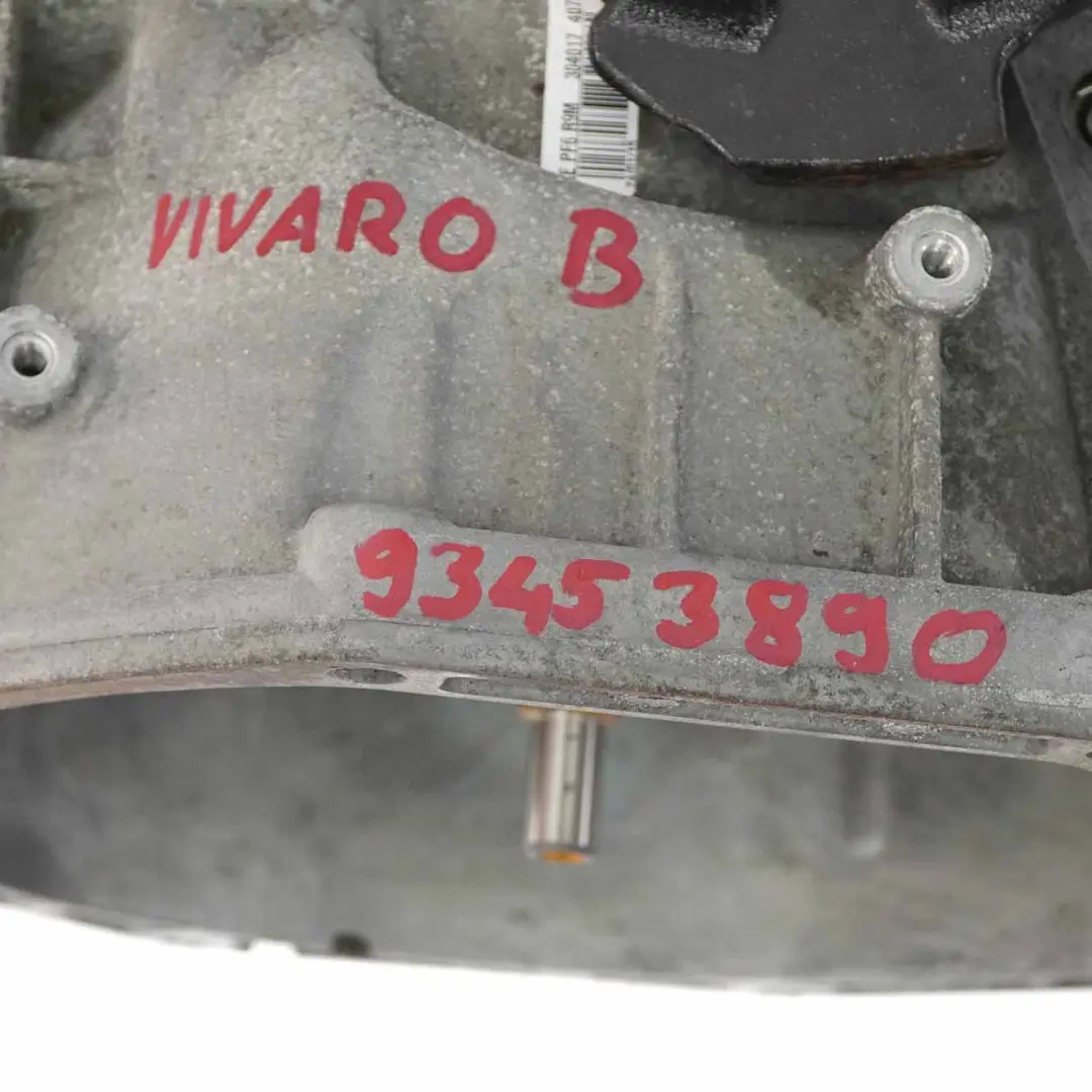  Cambio manuale Opel Vivaro B 6 Velocità M73 PF6040 320108718R GARANZIA - SKU 93453890 - Numero di parte 93453890