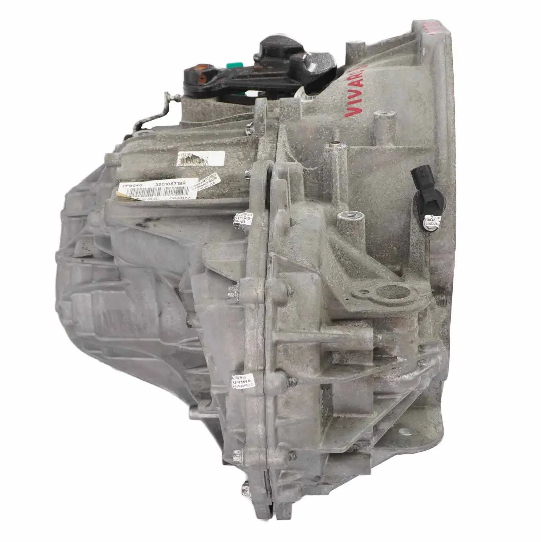 Caja de cambios manual Opel Vivaro B M73 PF6040 320108718R GARANTIA para con número de pieza 93453890 Caja de cambios manual Opel Vivaro B M73 PF6040 320108718R GARANTIA - SKU 93453890 - Número de pieza 93453890