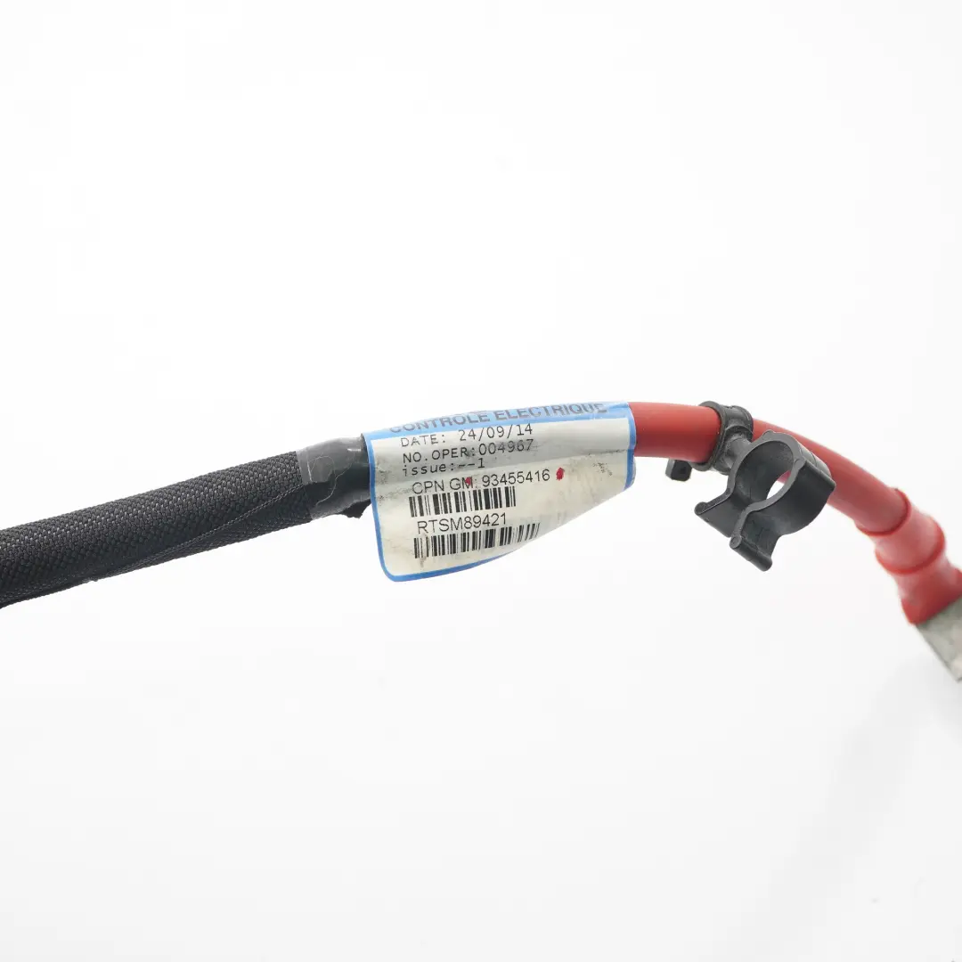Positiv Batterie Kabel Draht für Renault Trafic III Opel Vivaro B mit Teilenummer 93455416 Renault Trafic III Opel Vivaro B Positiv Batterie Kabel Draht - SKU 93455416 - Teilenummer 93455416