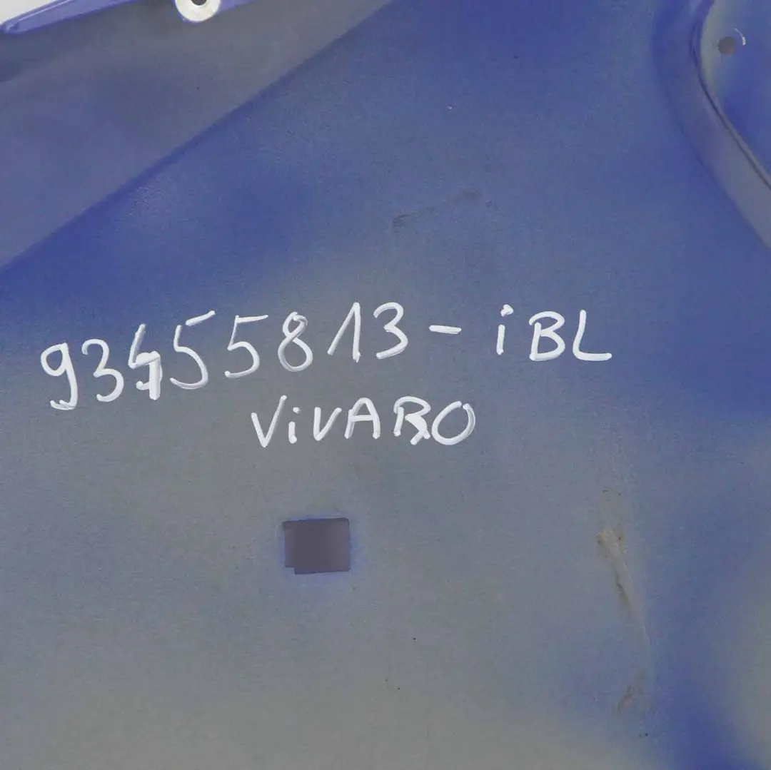 Panel de ala Delantero Derecho Fender Azul Tinta - 23U para Opel Vivaro B con número de pieza 93455813 Opel Vivaro B Panel de ala Delantero Derecho Fender Azul Tinta - 23U - SKU 93455813-IBL - Número de pieza 93455813