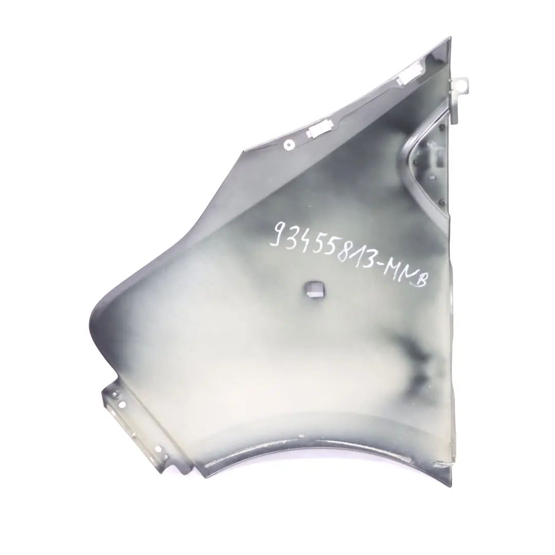 Wing Panel Front Right O/S Fender Midnight Black - D68 to Vauxhall Vivaro B with Part number 93455813 Vauxhall Vivaro B Wing Panel Front Right O/S Fender Midnight Black - D68 - SKU 93455813-MID - Part number 93455813