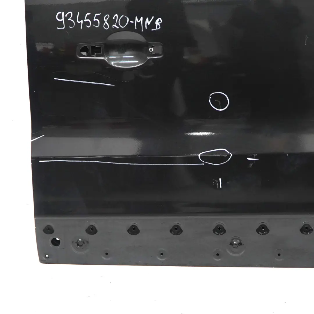  Sliding Door Opel Vauxhall Vivaro B Rear Left N/S Side Door Midnight Black - D68 - SKU 93455820-MNB - Part number 93455820