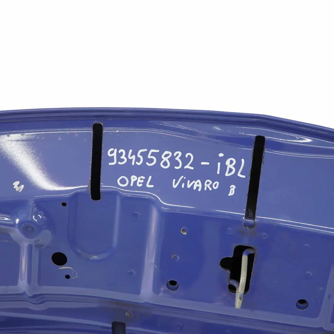 Maska Pokrywa Silnika Ink Blue - 23U do Opel Vivaro B o numerze 93455832 Opel Vivaro B Maska Pokrywa Silnika Ink Blue - 23U - SKU 93455832-IBL - Numer Części 93455832