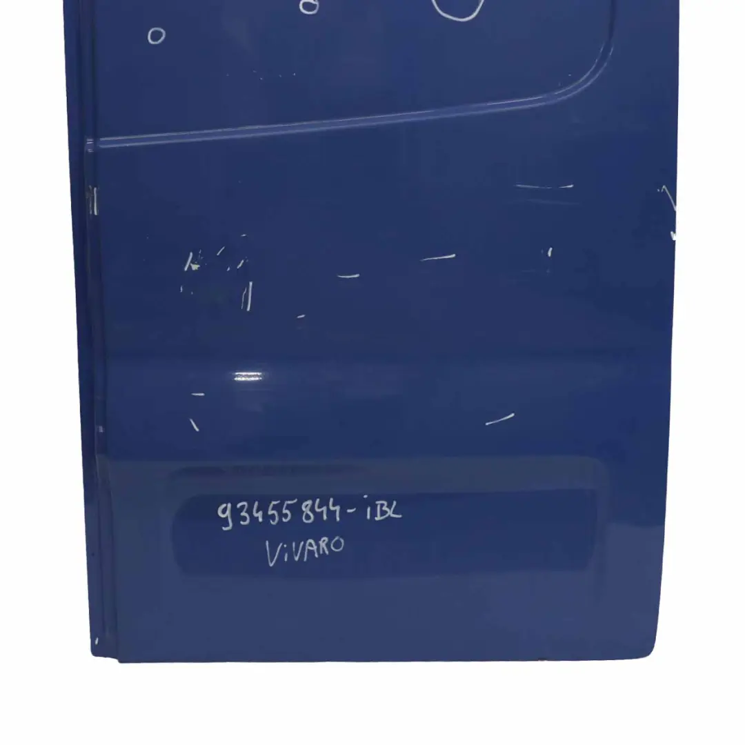 Opel Vauxhall Vivaro B Door Rear Right O/S Boot Trunk Lid Tailgate Ink Blue - 2K - SKU 93455844-IBL - Part number 93455844