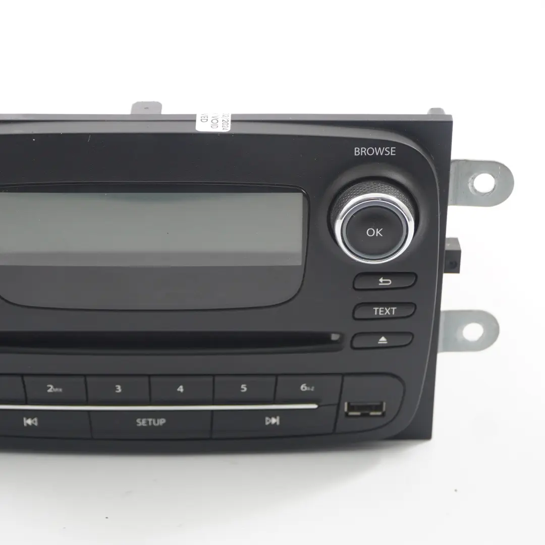 Radio Player Renault Trafic III Vauxhall Vivaro B Audio Head Unit to with Part number 93457542 Radio Player Renault Trafic III Vauxhall Vivaro B Audio Head Unit - SKU 93457542 - Part number 93457542