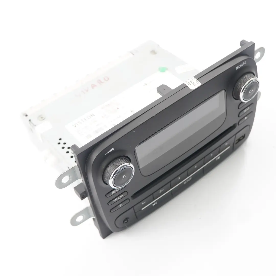  Radio Player Renault Trafic III Vauxhall Vivaro B Audio Head Unit - SKU 93457542 - Part number 93457542