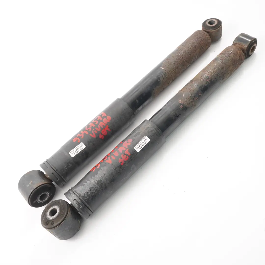 Renault Trafic III Vauxhall Vivaro B Rear Shock Abosorbers Damper Set Right Left - SKU 93457577 - Part number 93457577