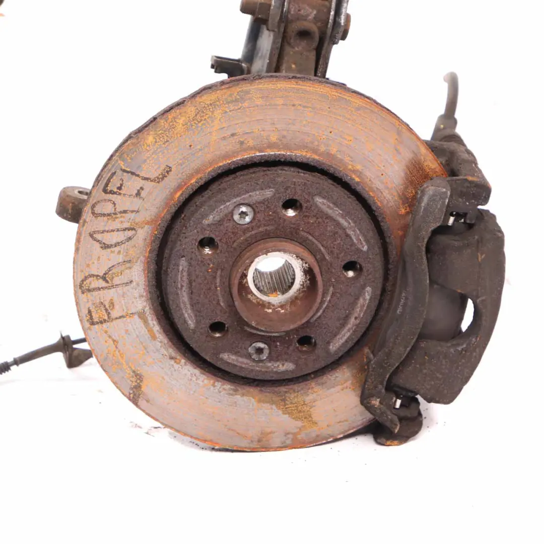 Opel Vauxhall Vivaro B Anteriore Destra Sospensione Gamba Freno Portamozzo - SKU 93458053-1 - Numero di parte 93458053