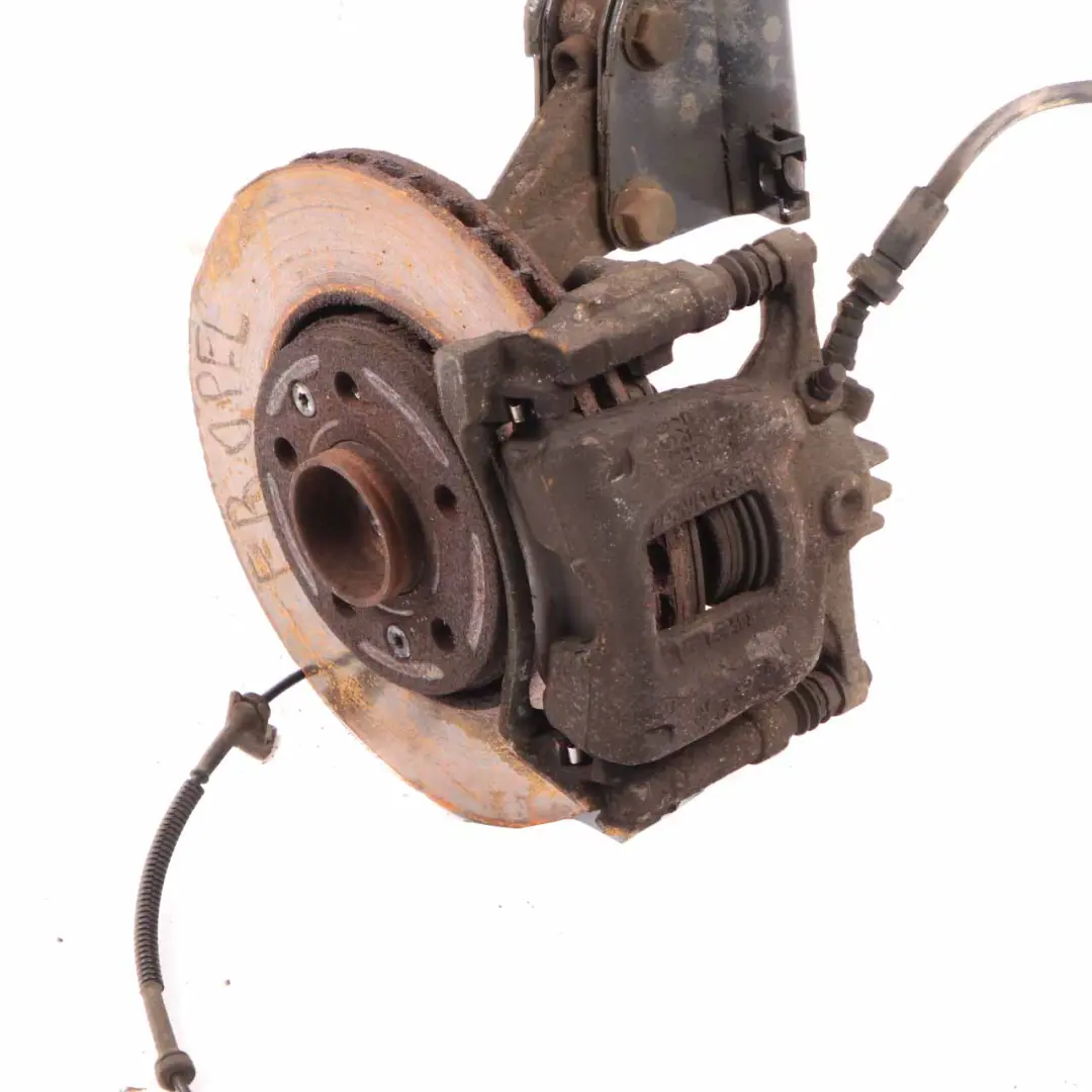 Opel Vauxhall Vivaro B Anteriore Destra Sospensione Gamba Freno Portamozzo - SKU 93458053-1 - Numero di parte 93458053