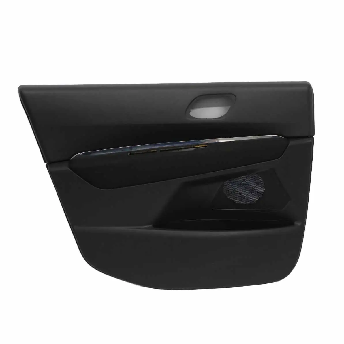 Peugeot 3008 Tarjeta Puerta Delantera Izquierda Embellecedor Cubierta Tela Negro