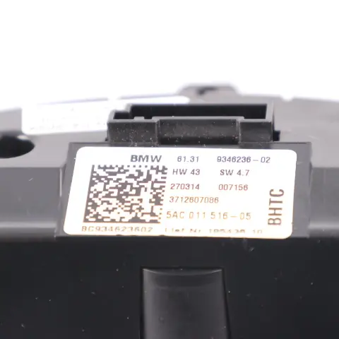 BMW Mini F54 F55 F56 Operating Unit Audio Radio Control Switch Panel - SKU 9346236 - Part number 9354505