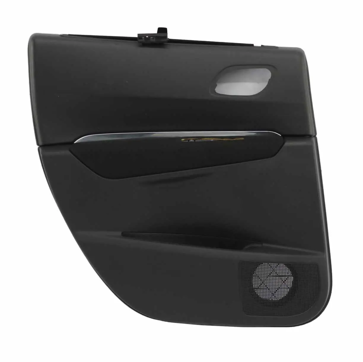Peugeot 3008 Scheda Porta Posteriore Sinistra Coperchio rivestimento Panno Nero