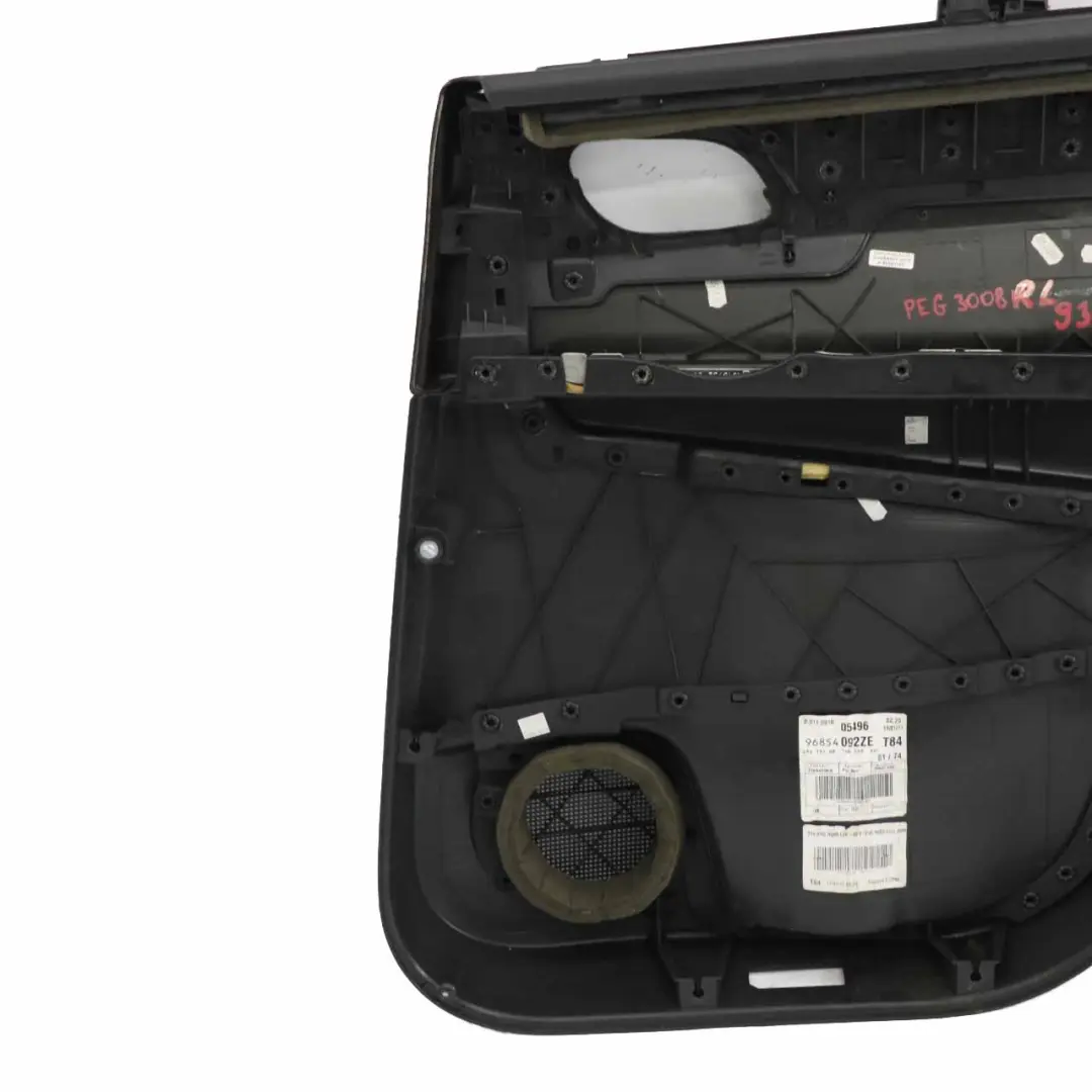 Peugeot 3008 Boczek Drzwi Lewy Tylny Materiał - SKU 934625 - Numer Części 934625