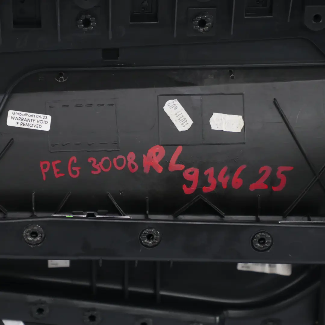 Peugeot 3008 Boczek Drzwi Lewy Tylny Materiał - SKU 934625 - Numer Części 934625