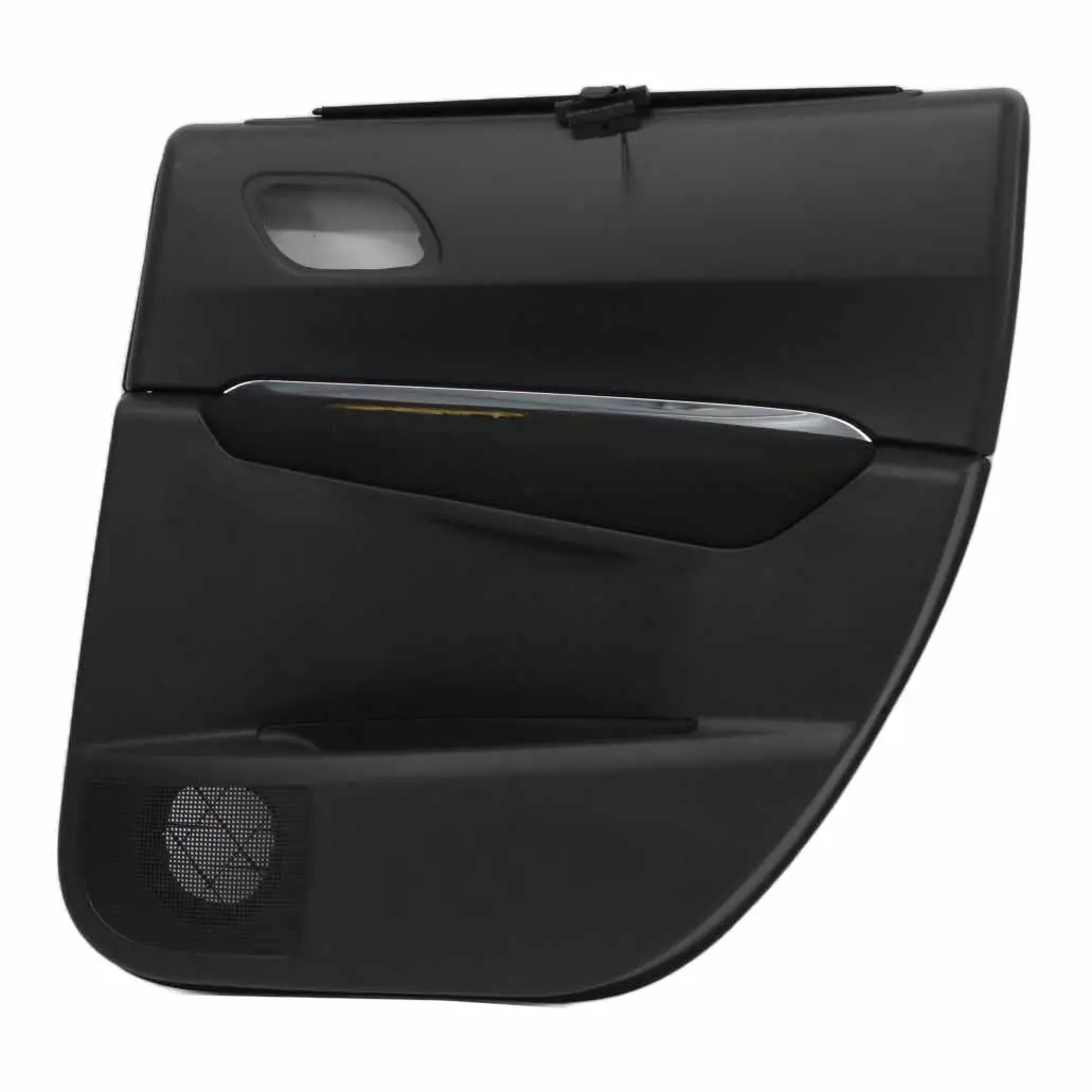 Peugeot 3008 Scheda Porta Posteriore Destra Coperchio rivestimento Panno Nero