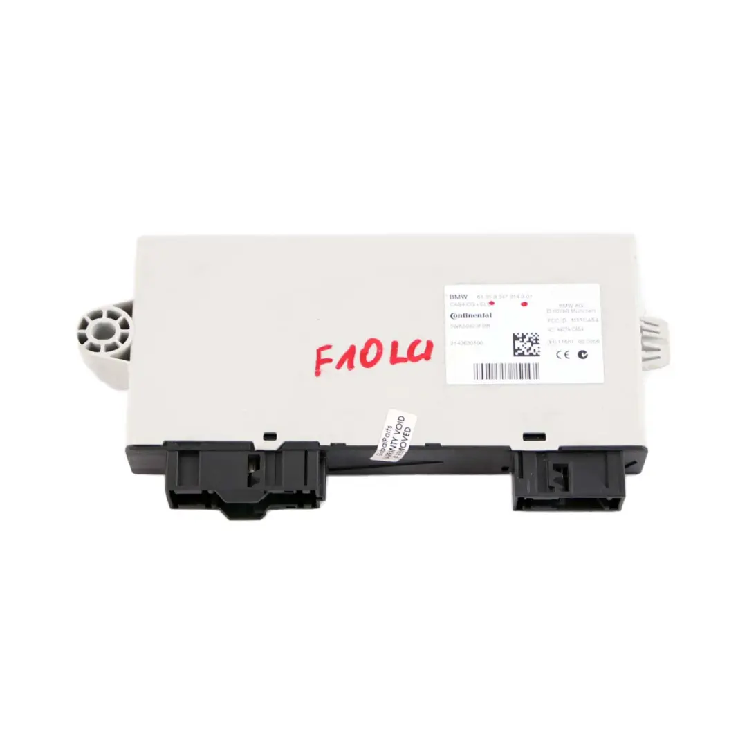 CAS4 Control Unit Key Reading Module pour BMW F07 F10 F11 à propos du numéro de pièce 9282118 BMW F07 F10 F11 CAS4 Control Unit Key Reading Module - SKU 9347914 - Numéro de pièce 9282118