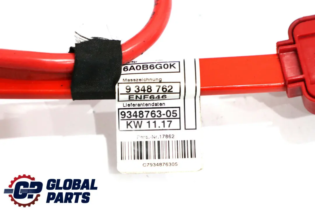 BMW 3 4 er F30 F80 M3 F82 M4 Batteriekabel Plus Unterflur - SKU 9348763 - Teilenummer 9348763