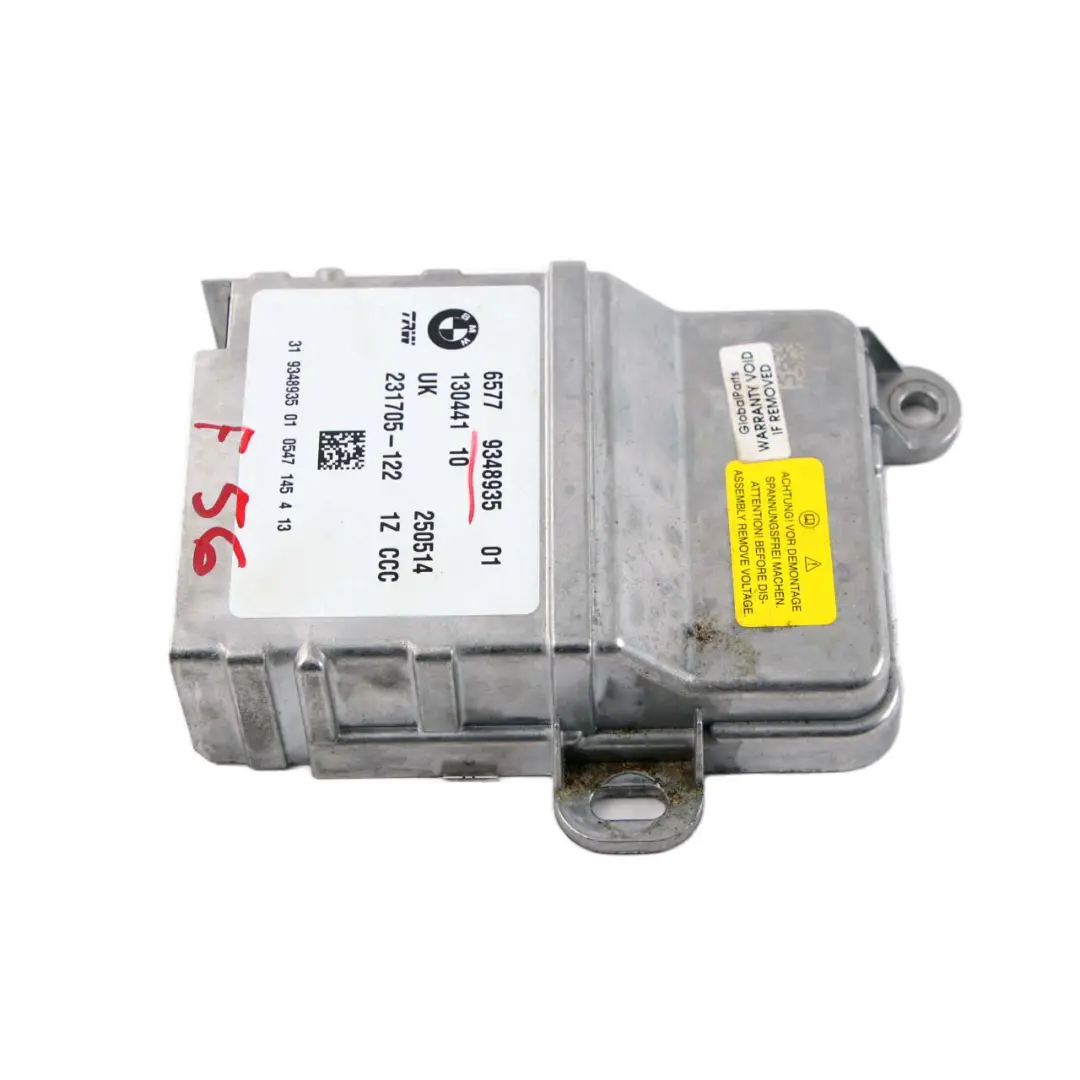 Module Control Unit Module ECU to BMW X1 F45 F48 Mini F55 F56 F60 Air with Part number 9348935 BMW X1 F45 F48 Mini F55 F56 F60 Air Module Control Unit Module ECU - SKU 9348935 - Part number 9348935