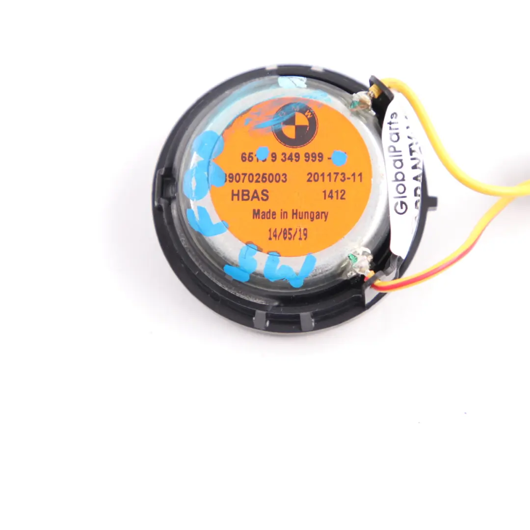 Haut-parleur de porte BMW G30 G31 F90 M5 Sound Tweeter pour à propos du numéro de pièce 9349999 Haut-parleur de porte BMW G30 G31 F90 M5 Sound Tweeter - SKU 9349999 - Numéro de pièce 9349999