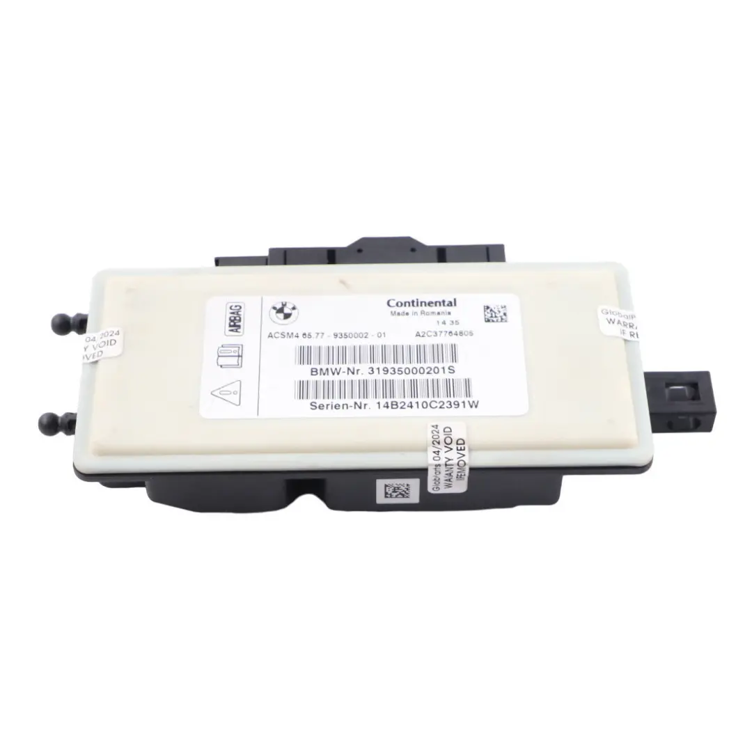 BMW F01 F07 F10 F11 X3 F25 Moduł Sterownik Poduszek Powietrznych - SKU 9350002 - Numer Części 9330951