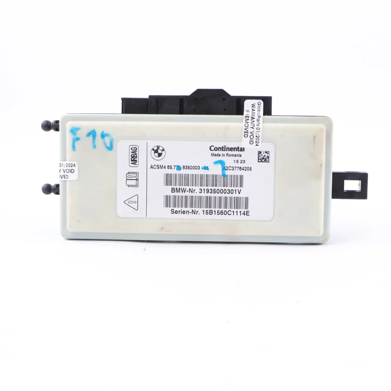 Unidad Control Seguridad BMW F01 LCI F07 F10 F11 F25 Módulo Aire ECU 9350003