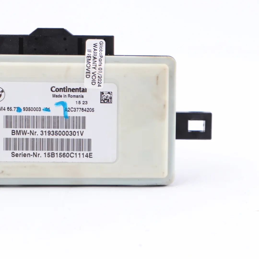 Safety Control Unit BMW F01 LCI F07 F10 F11 F25 Air Module Bag ECU to with Part number 9350003 Safety Control Unit BMW F01 LCI F07 F10 F11 F25 Air Module Bag ECU - SKU 9350003-1 - Part number 9350003