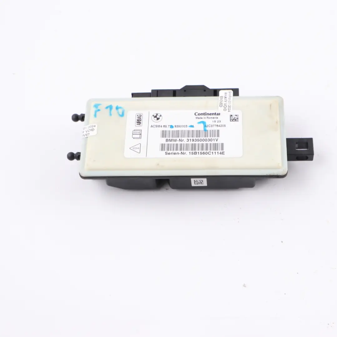 Air Control Unit ECU BMW F01 LCI F07 F10 F11 F25 Module ECU - SKU 9350003-1 - Part number 9350003